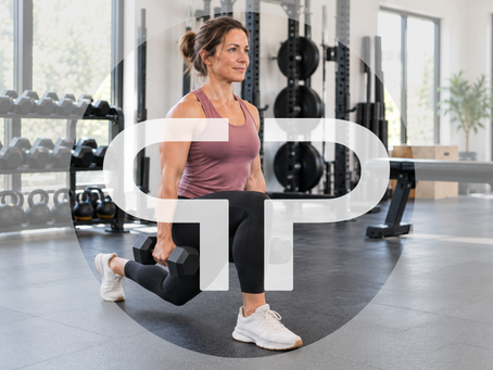 Person drinking a protein shake after strength training.