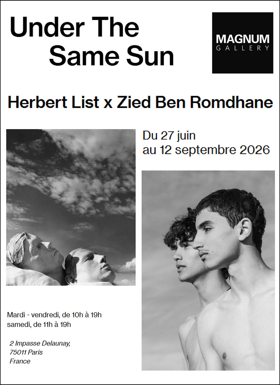 HERBERT LIST X ZIED BEN ROMDHANE ▪ UNDER THE SAME SUN [SOUS LE MÊME SOLEIL]           
