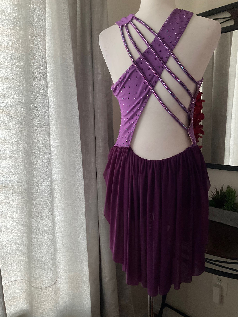 Thumbnail: Custom costume , med- large, applique hairpiece included 