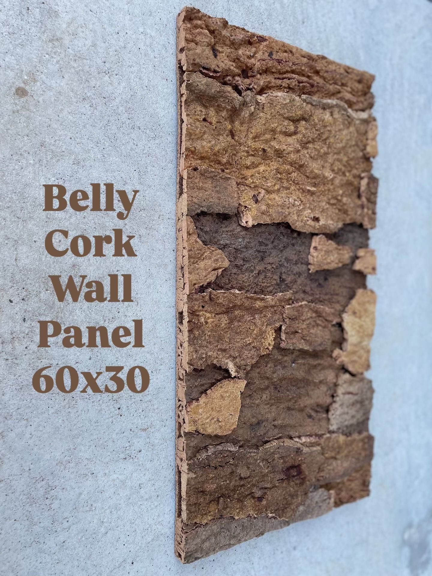 批发天然软木背景板 - 环保生态缸与爬宠箱造景专用, 葡萄牙原产