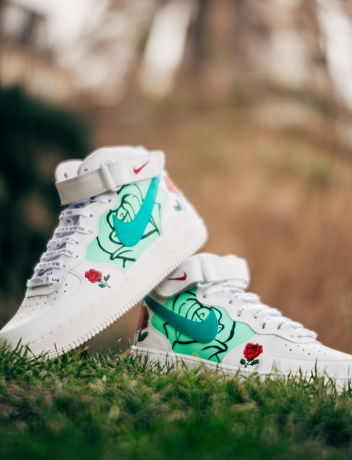 Nike Air Force 1 Mid "Roses"