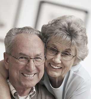 Starsze MF para z okularami