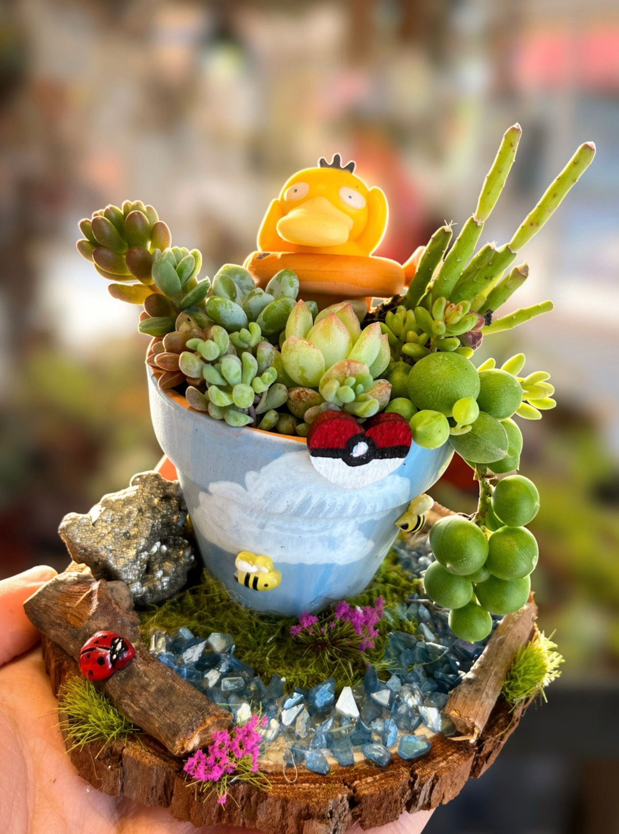 Psyduck Mini Garden