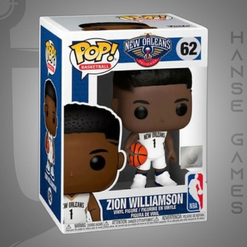 Pop Basket Figurine Funko POP! NBA - Zion Williamson (Pelicans, Maillot Bleu) - Vinyle Collection 9,5 Cm - Cadeau Fan De Basket Pop Jordan Michael Pop Basket Figurine Funko POP! NBA - Zion Williamson (Pelicans, Maillot Bleu) - Vinyle Collection 9,5 Cm - Cadeau Fan De Basket Pop Jordan Michael