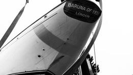 Baruna was restored by Robbe & Berking, VMG and at suppliers at Monaco Marine near Saint-Tropez