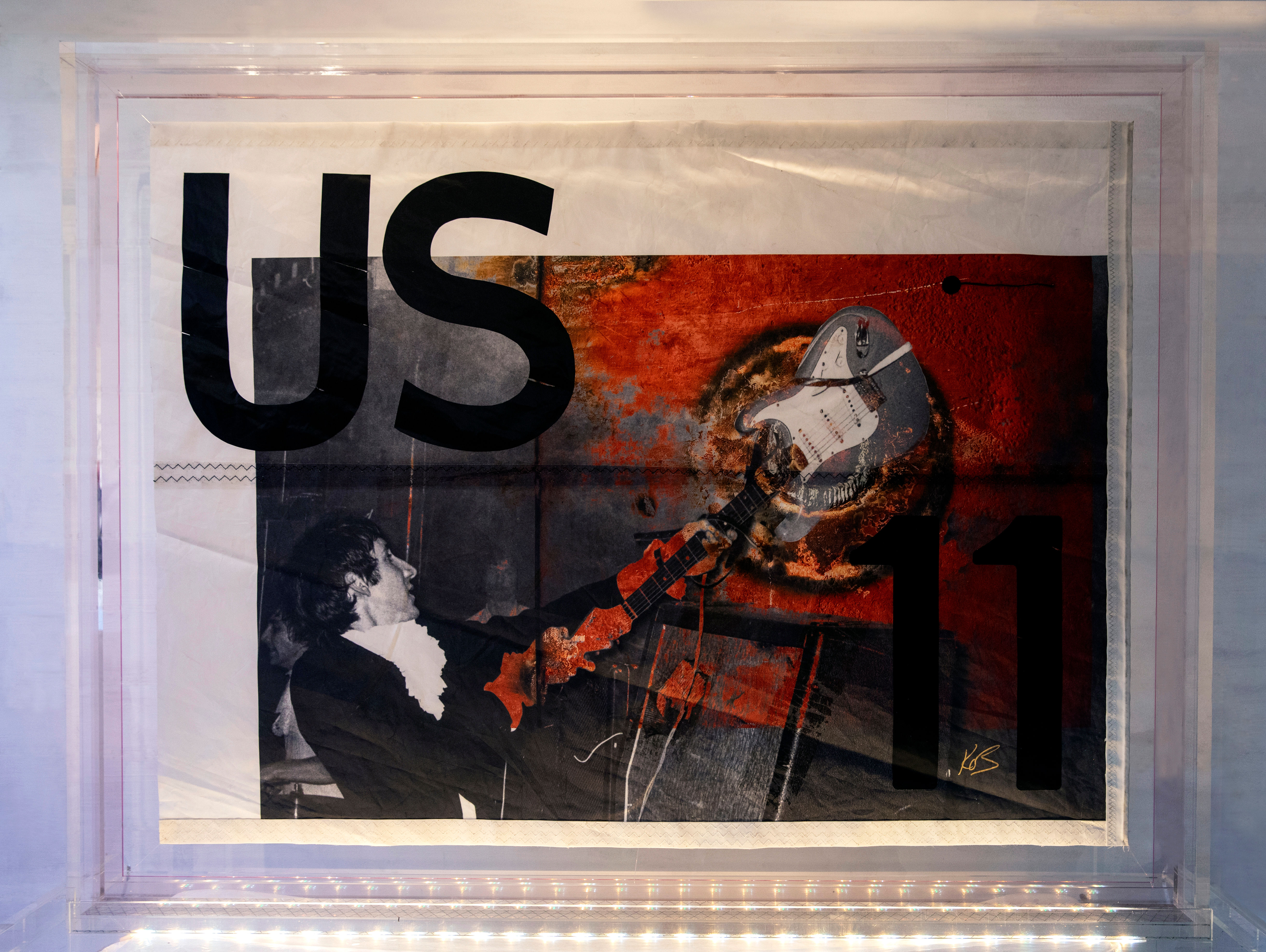 Pete Townshend - Art of sails of Rock stars and Royalty by photographic artist Kos Evans