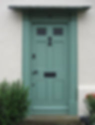 Hardwood Front Door