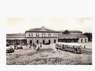 Stazione di Porta Genova e la ferrovia Milano Mortara Vigevano