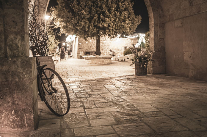 Courtyard in Masseriaa Salentina