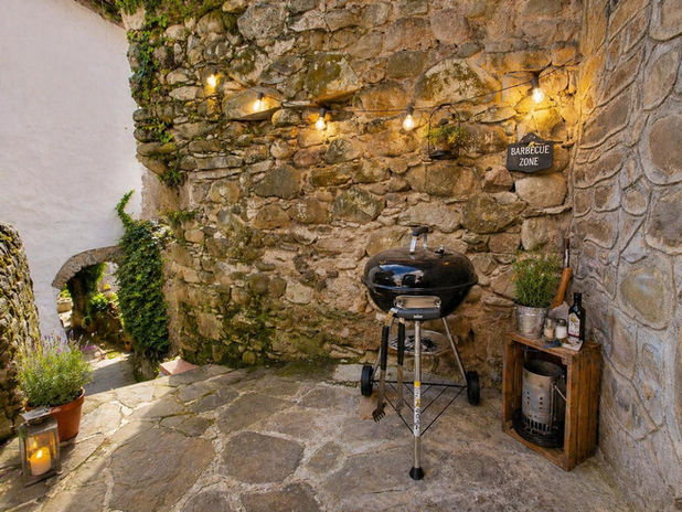 Casa Lea: casa vacanze alle 5 terre. Area esterna con Barbeque