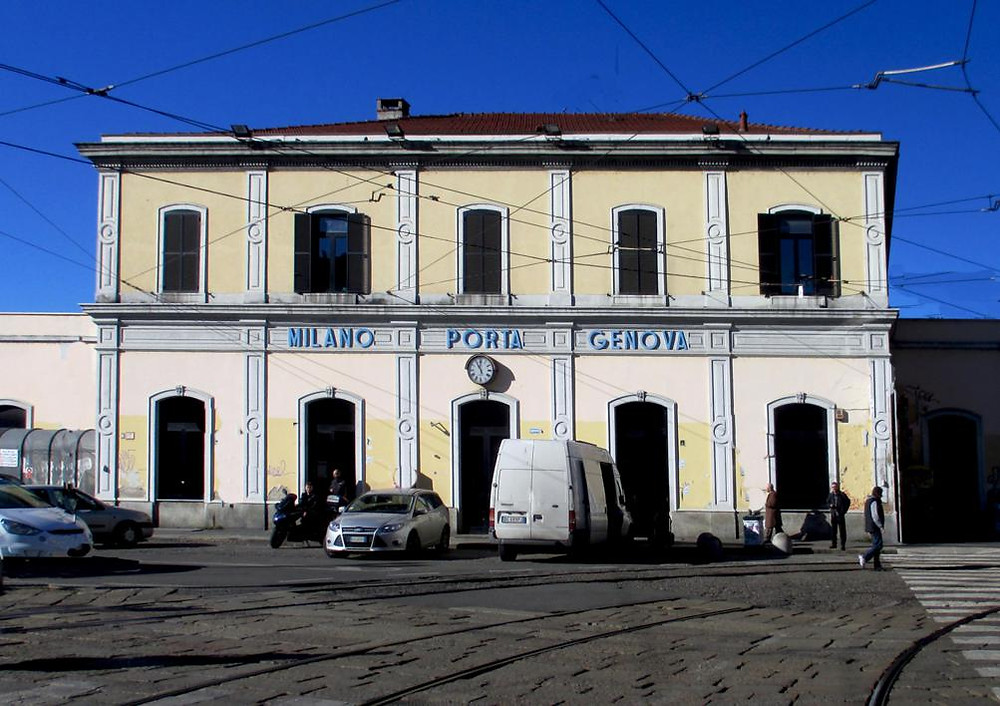 Stazione Porta Genova oggi, anche quando in futuro lo scalo verrà dismesso l’antico edificio verrà conservato con una funzione pubblica