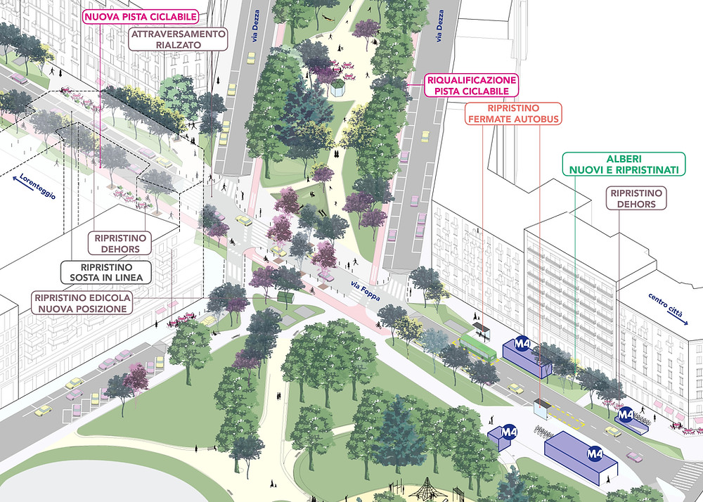 Progetto M4 Parco Solari