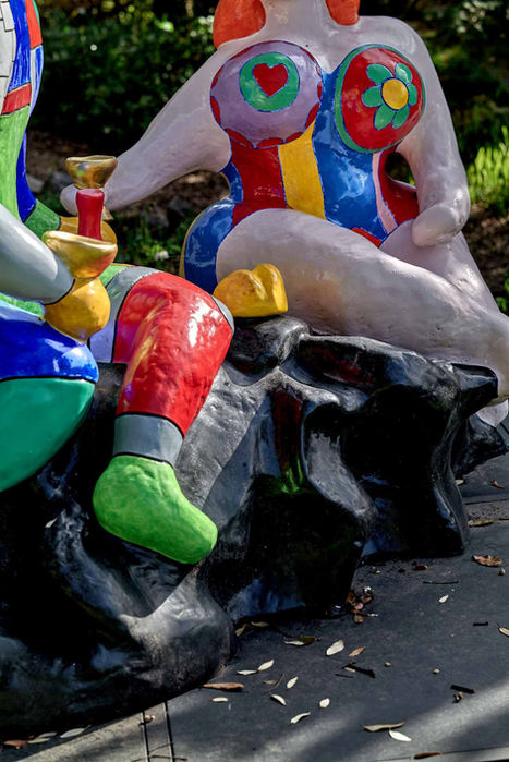 Niki De Saint Phalle (French American 1930-2002) Adam and Eve, 1989