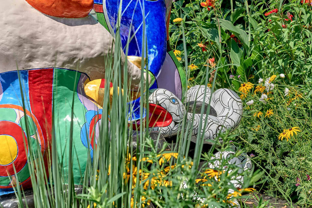 Niki De Saint Phalle (French American 1930-2002) Adam and Eve, 1989