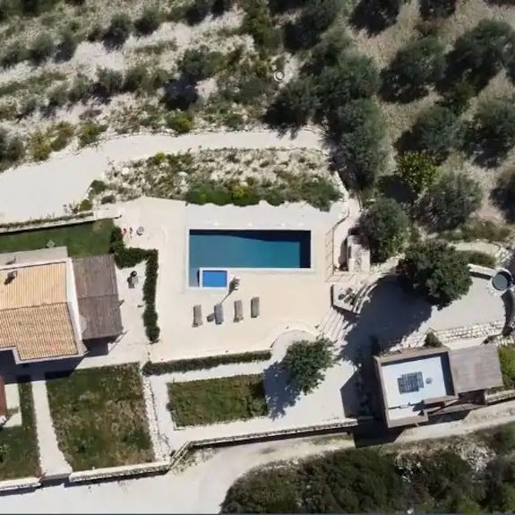 Vista dall'alto Azienda Agricola Bimmisca