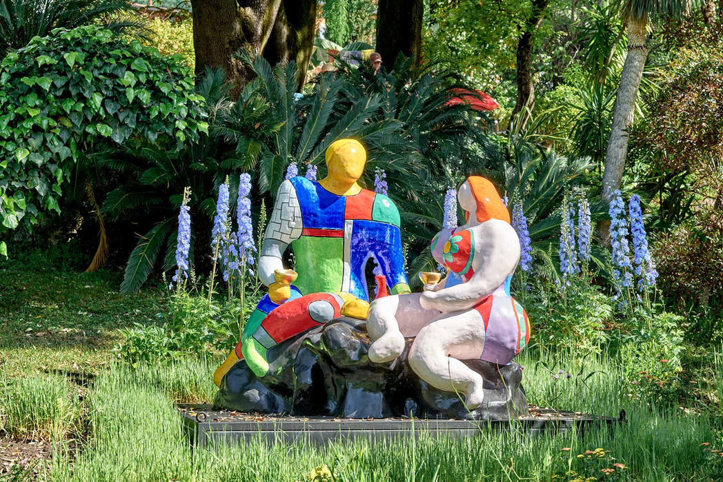Niki De Saint Phalle (French American 1930-2002) Adam and Eve, 1989