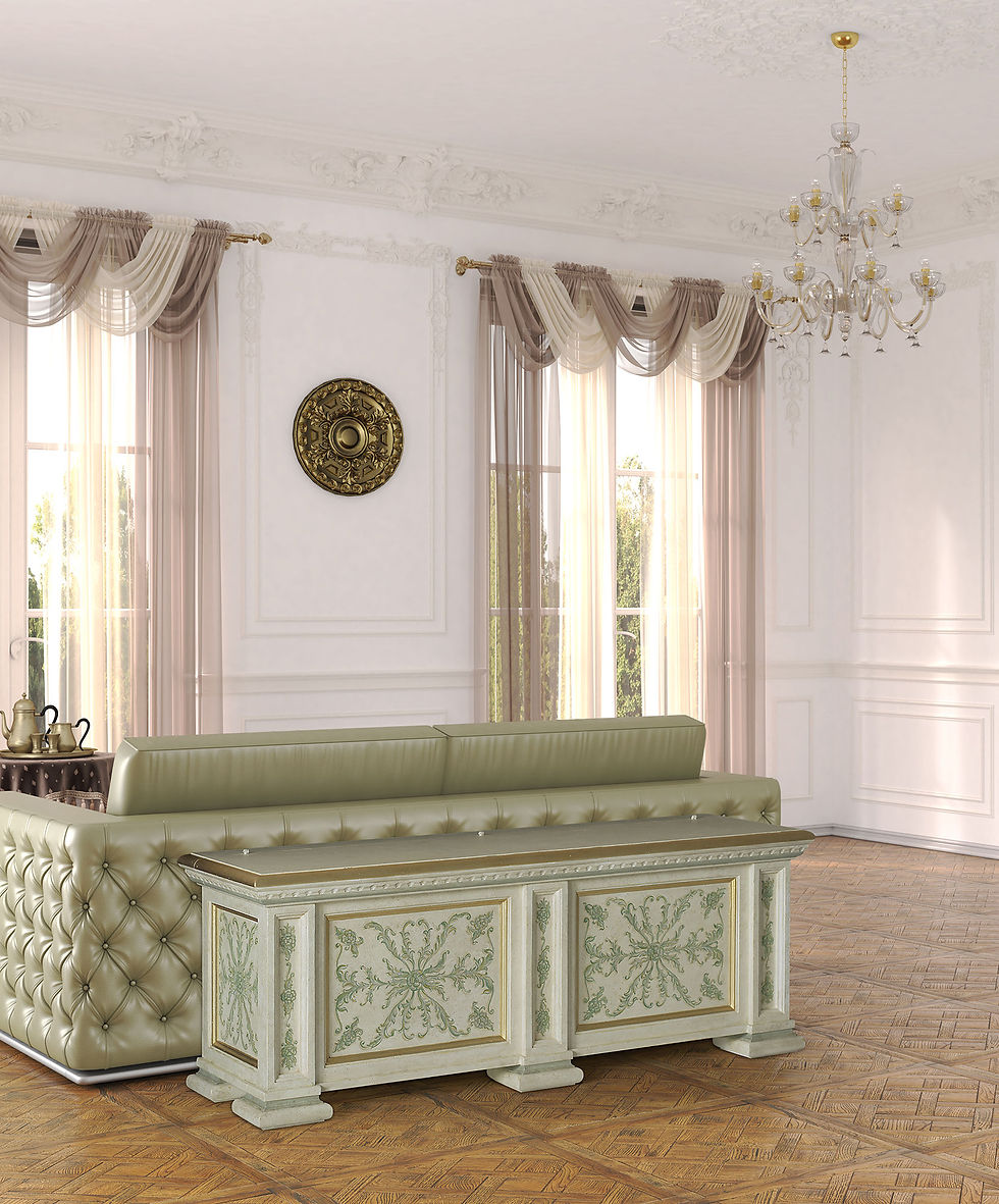 Cassapanca in legno, codice t1085, vista