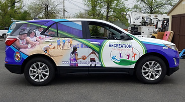 Sport utility vehicle wrap