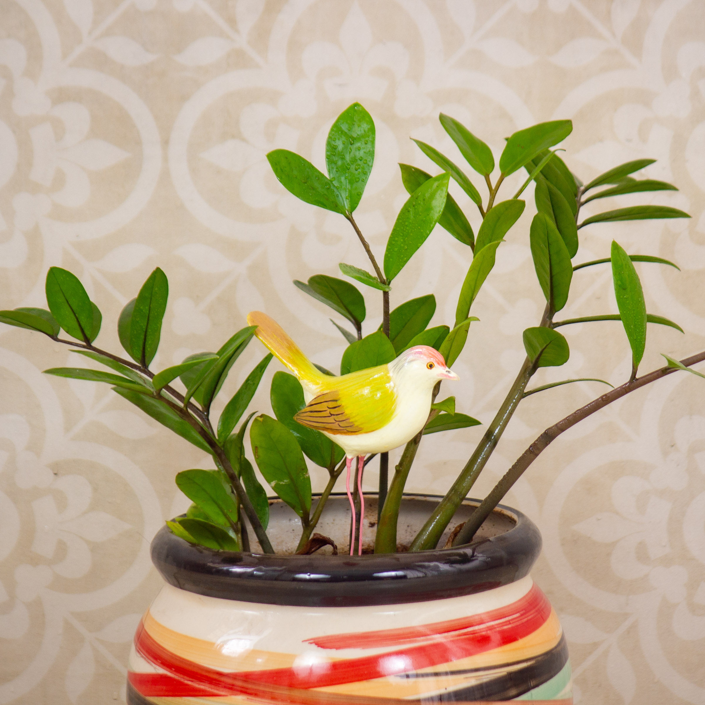 Nirmal Craft - Tailor Bird - Garden Stake