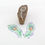 Thumbnail: Peacock Feather Wooden Stamp