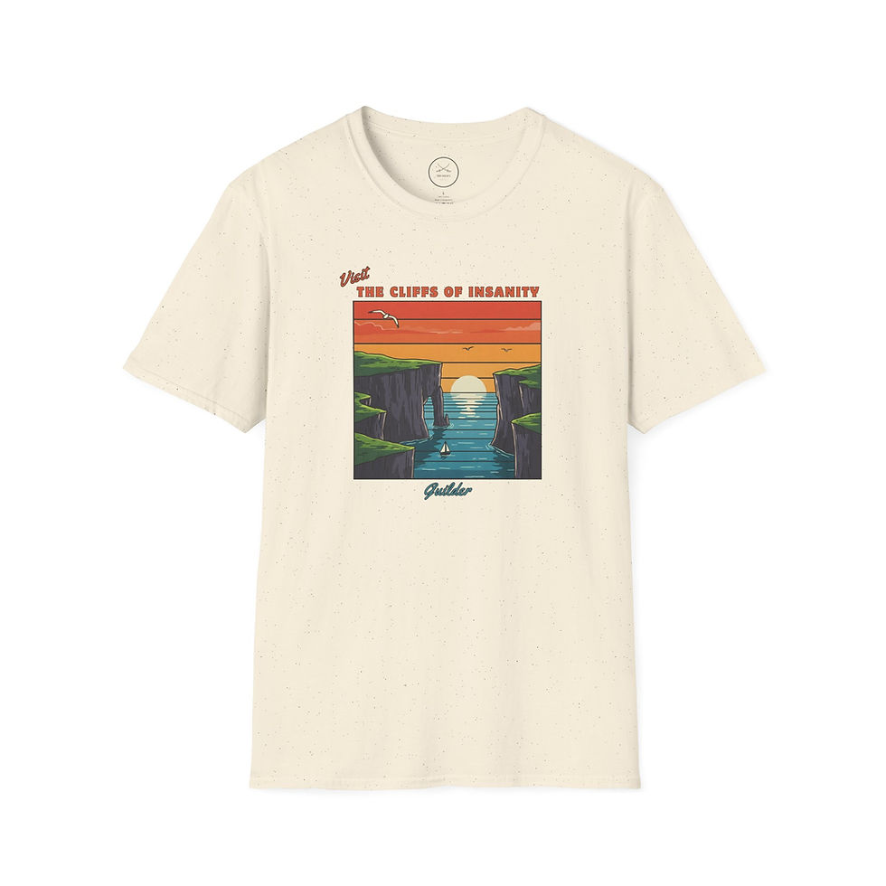 The Princess Bride Visit The Cliffs of Insanity Guider T-Shirt