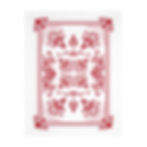 Ace of Hearts Playing Card Blanket Back