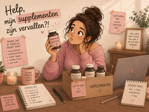 Help! Mijn supplementen zijn vervallen (en mijn agenda ook)
