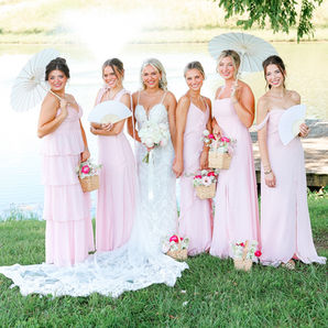 Peony Summer Wedding at Della Mae in Lawrenceburg, KY