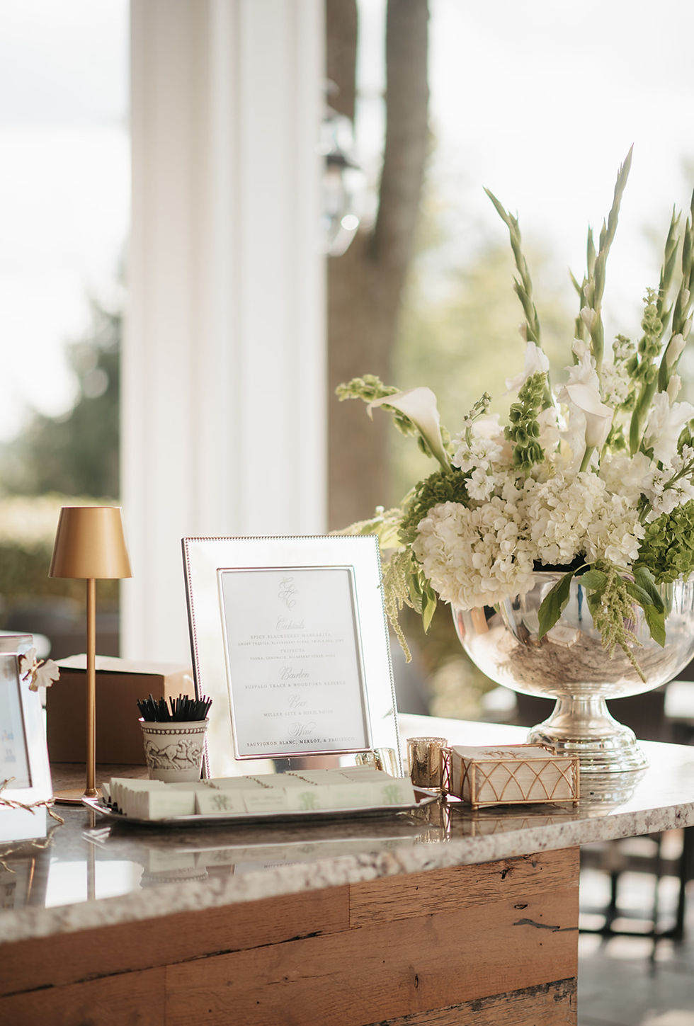 Wedding Bar Decor