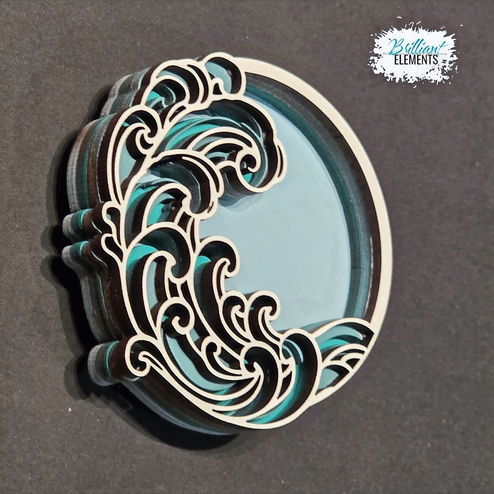 Thumbnail: Wave Circle Magnet