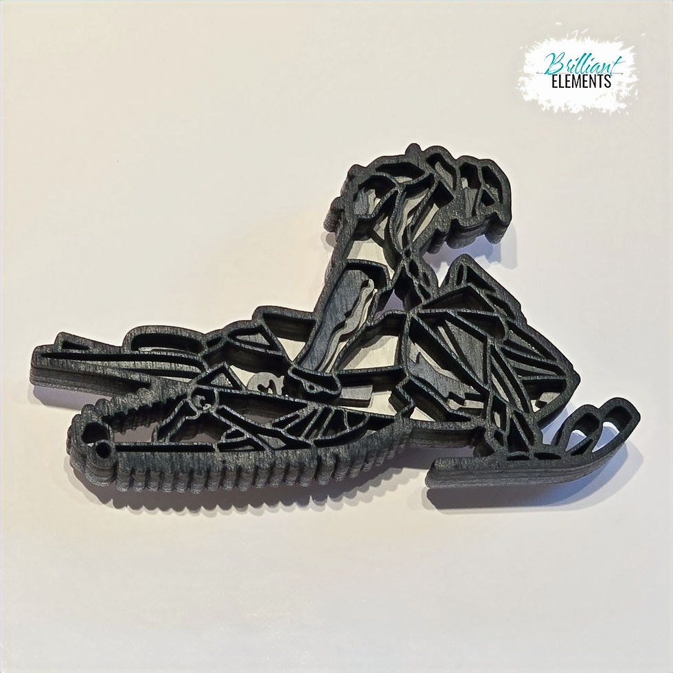 Thumbnail: Snowmobile - Side View Magnet