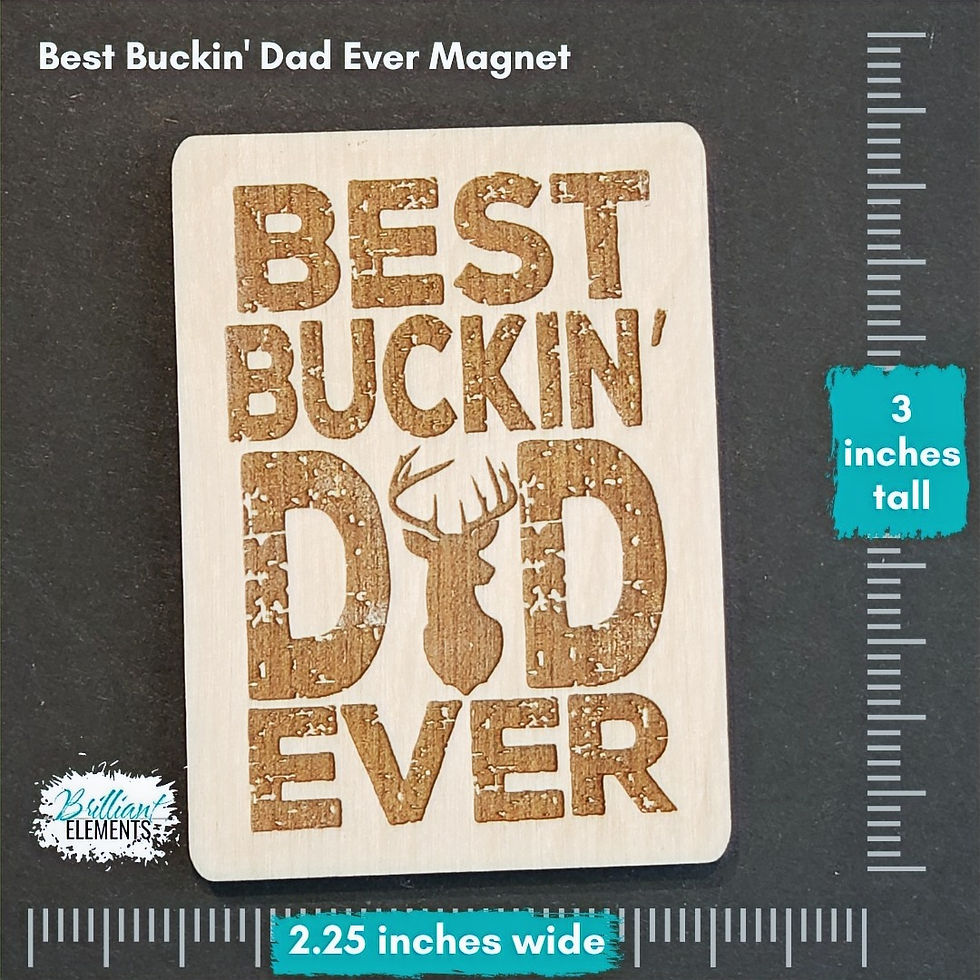 Thumbnail: Best Buckin' Dad Ever Magnet