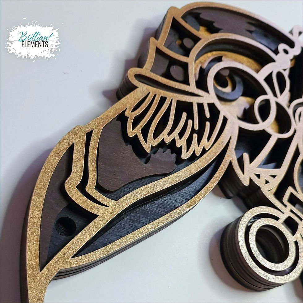 Thumbnail: Steampunk Raven