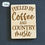 Thumbnail: Coffee and Country Music Magnet