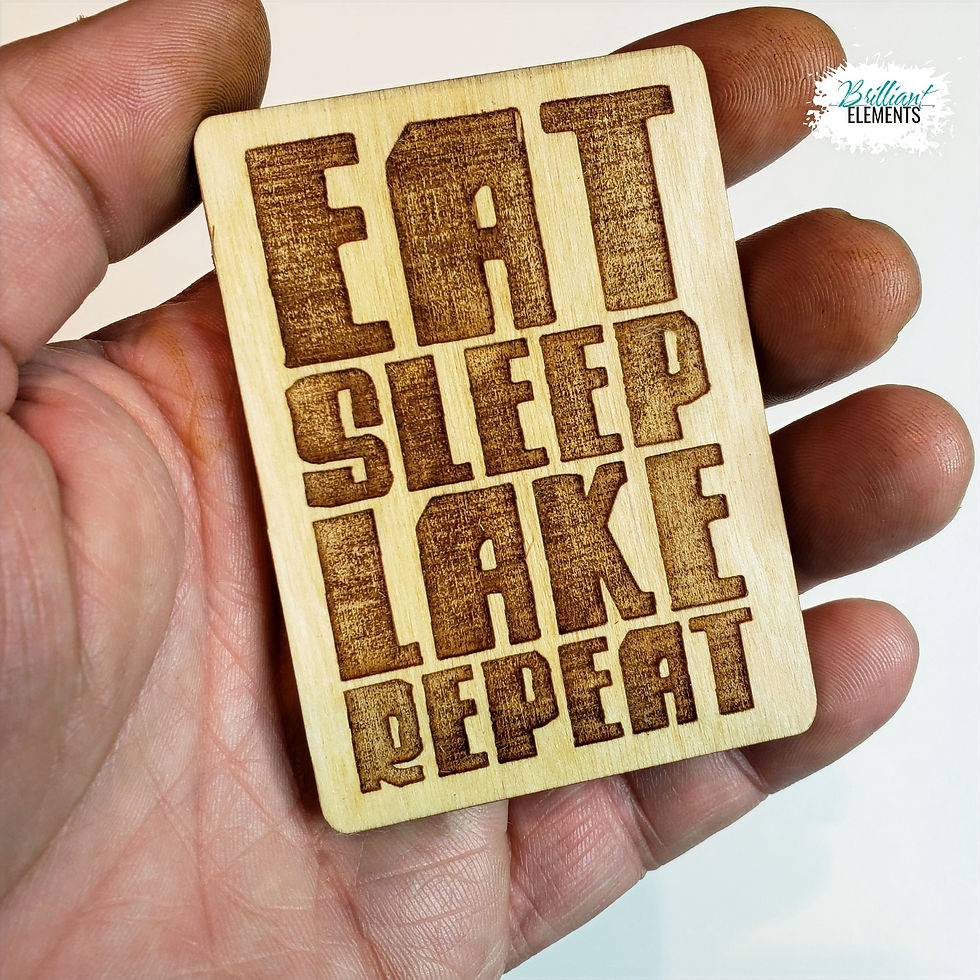 Thumbnail: Eat, Sleep, Lake, Repeat Magnet