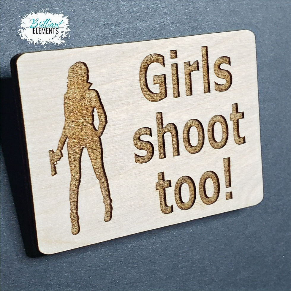 Thumbnail: Girls Shoot Too Magnet