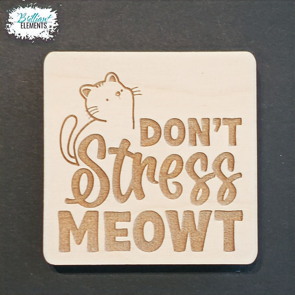 Thumbnail: Don't Stress Meowt Magnet
