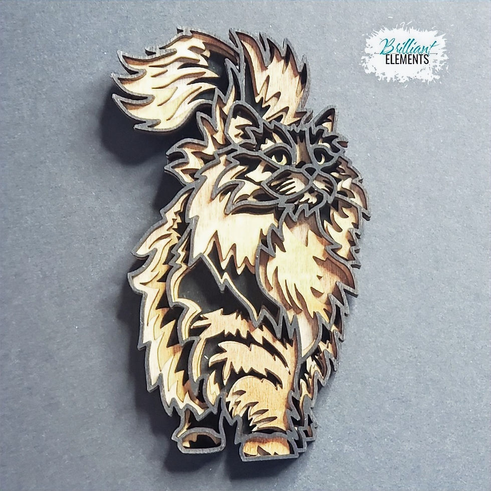Thumbnail: Fancy Cat Magnet