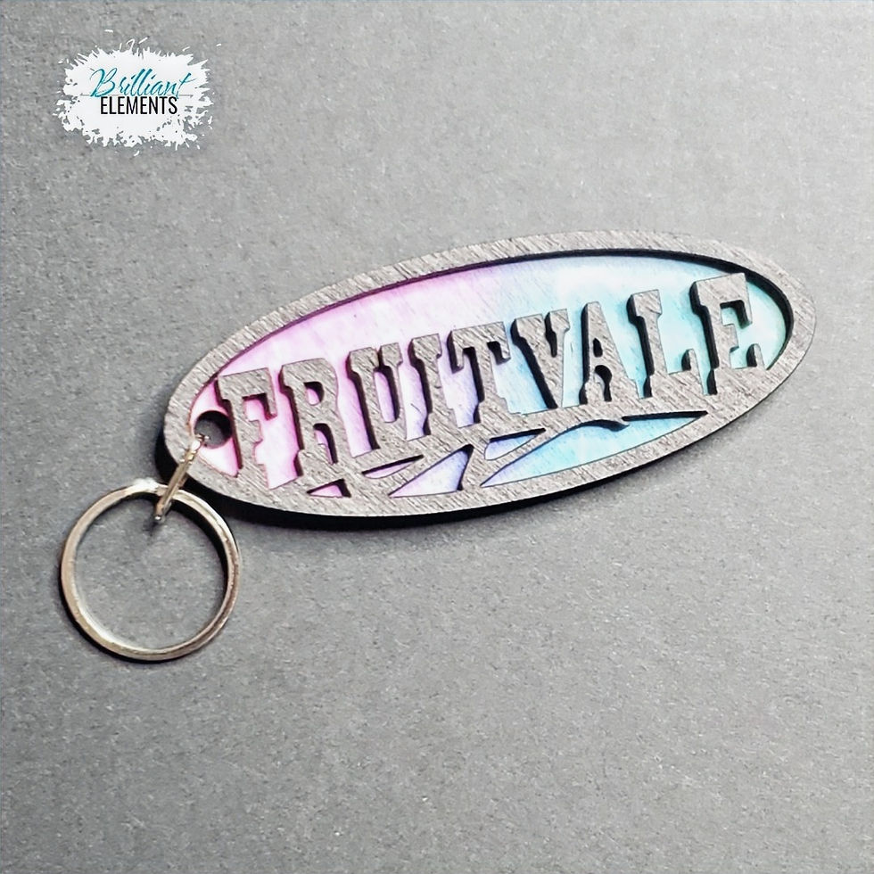 Thumbnail: Fruitvale - Area Keychain