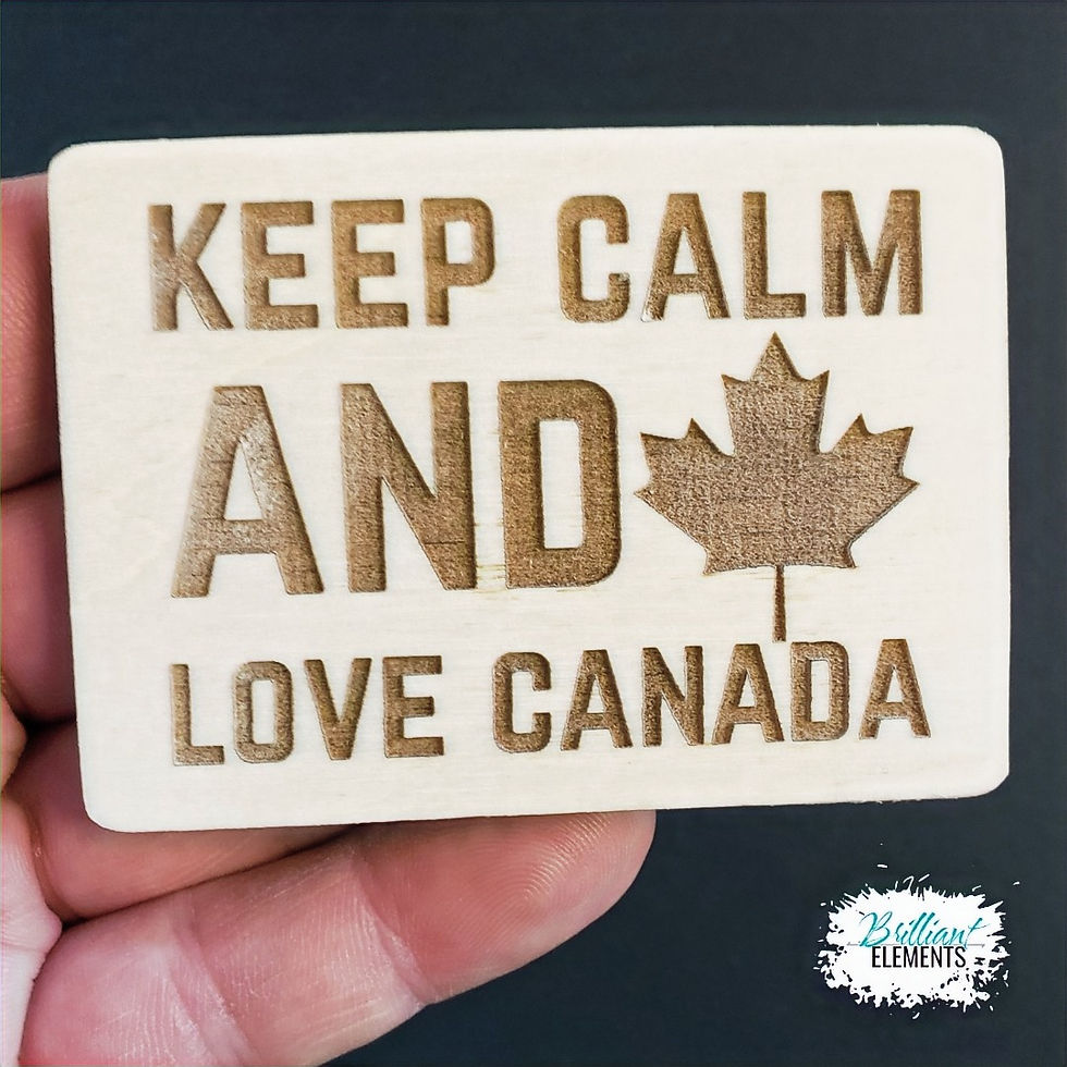 Keep Calm and Love Canada Magnet