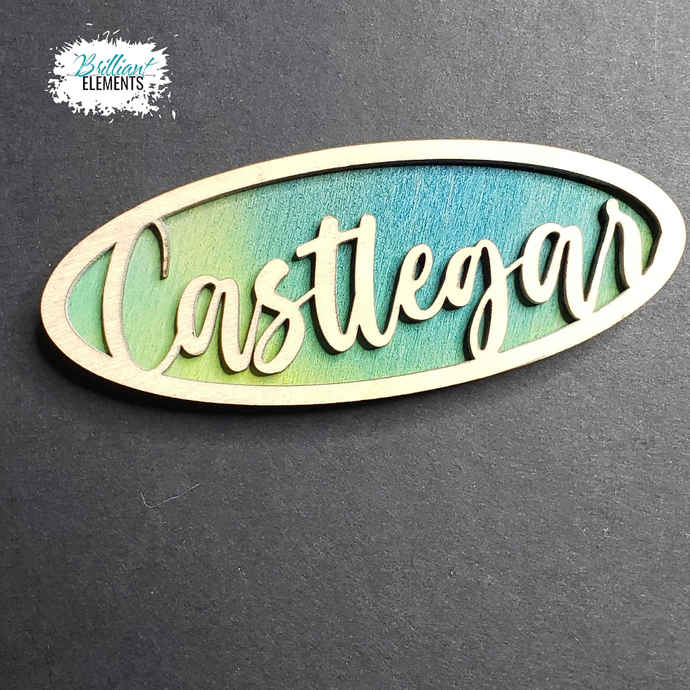 Thumbnail: Castlegar - Area Keychain