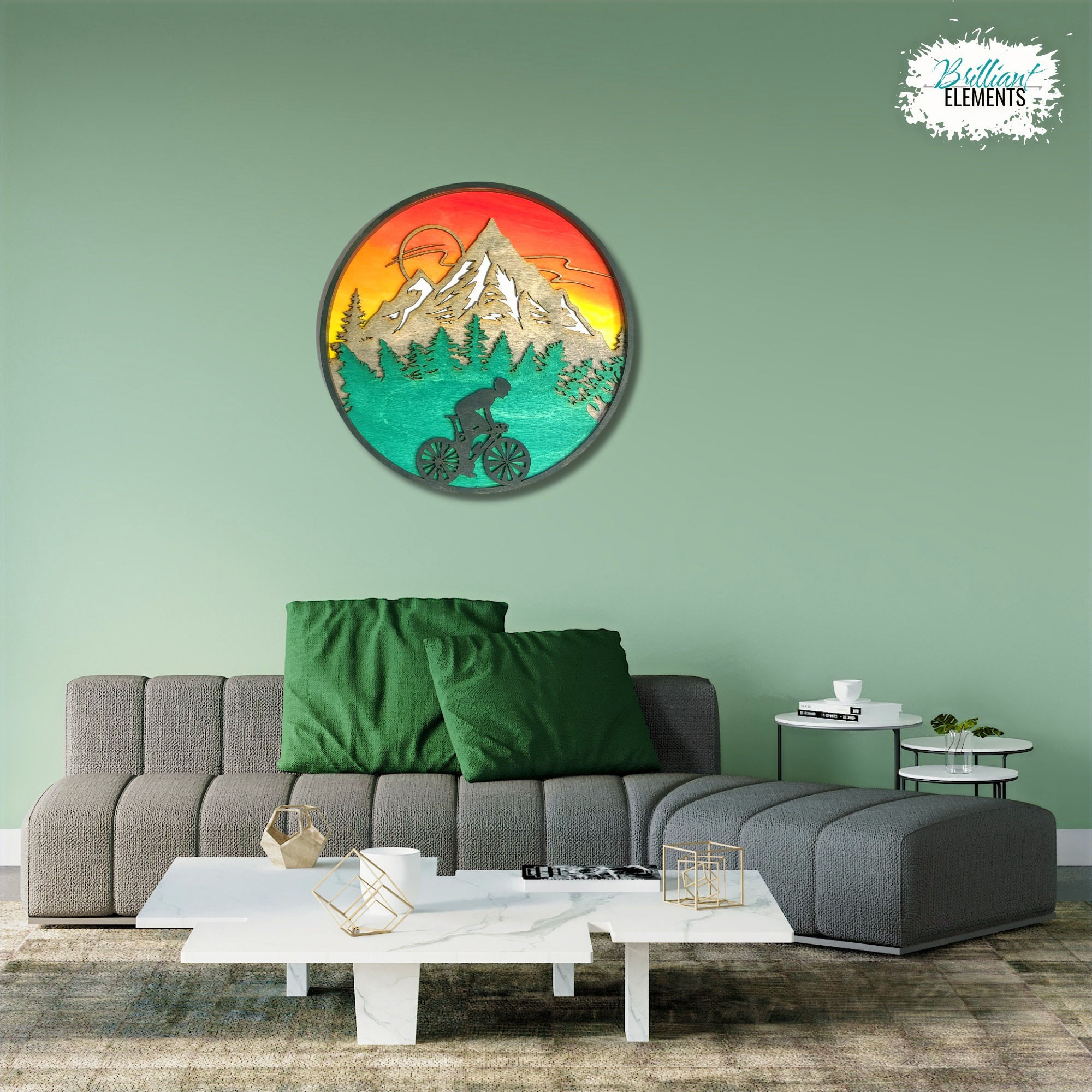 Sunrise Ride Wall View