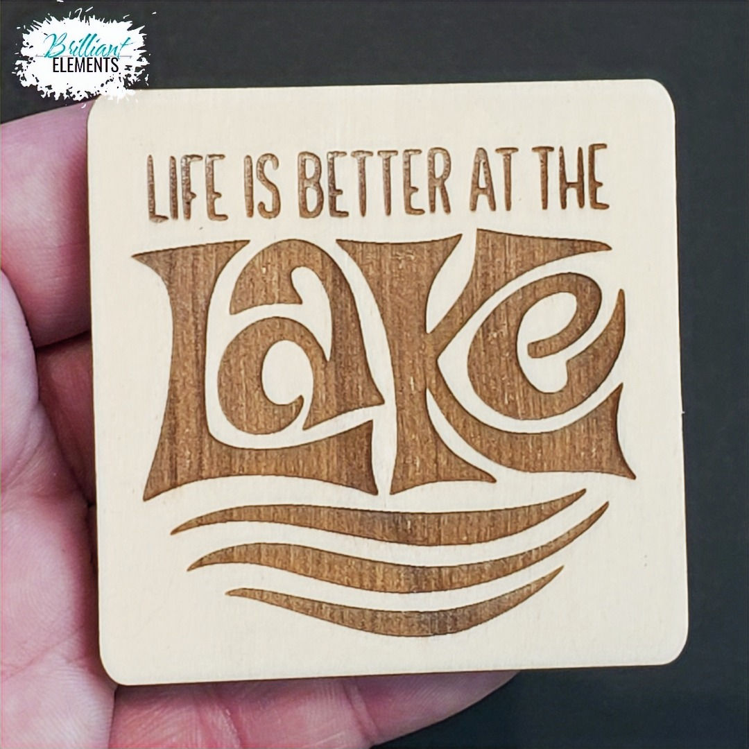 Better At The Lake Magnet