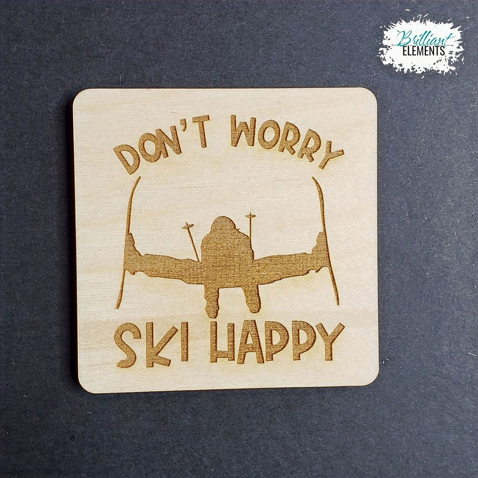 Thumbnail: Ski Happy Magnet