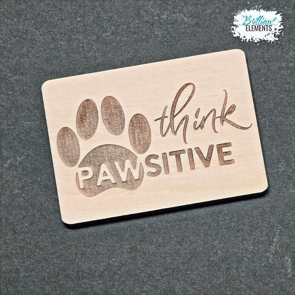Thumbnail: Think Paw-sitive Magnet