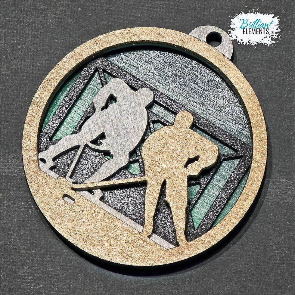 Thumbnail: Hockey Defense Ornament