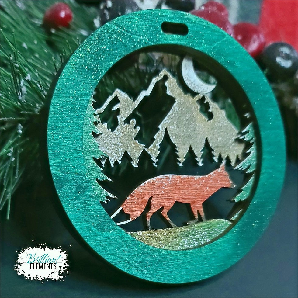 Thumbnail: Fox - Canada Wildlife Ornament