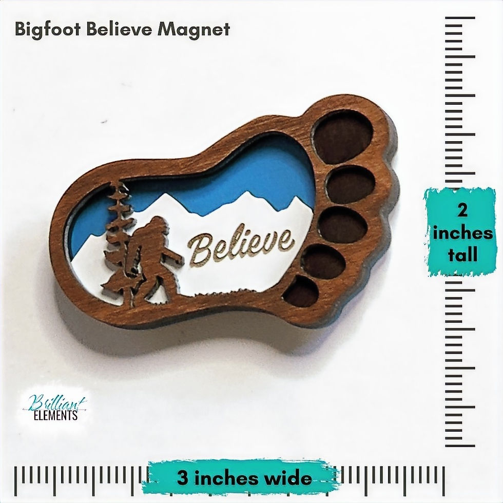Thumbnail: Bigfoot Believe Magnet