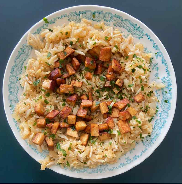 Le risotto de céleri