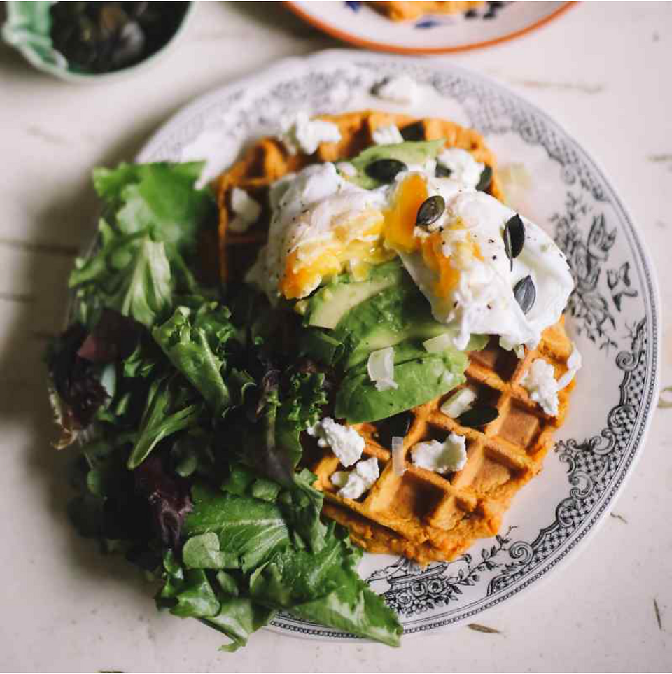 recette gaufre patate douce
